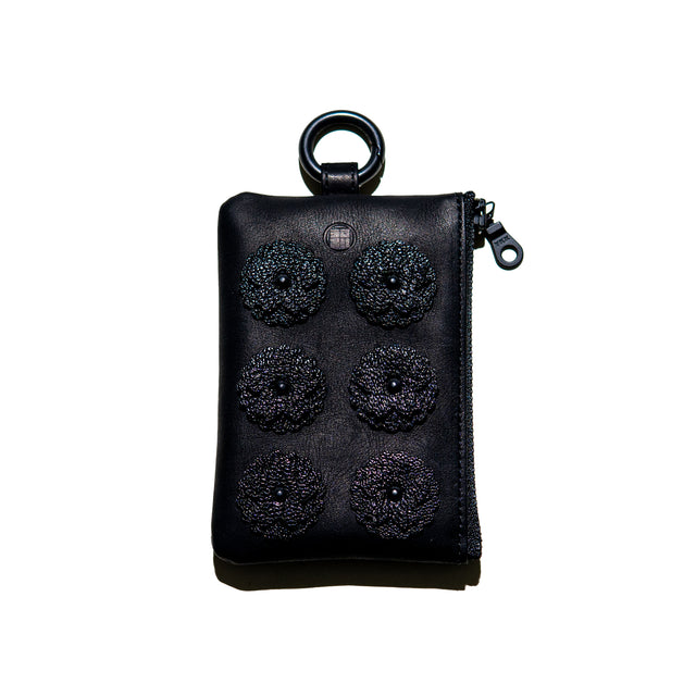 菊桜 M-POUCH / BLACK -REINOMONO-