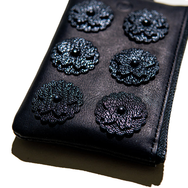菊桜 M-POUCH / BLACK -REINOMONO-