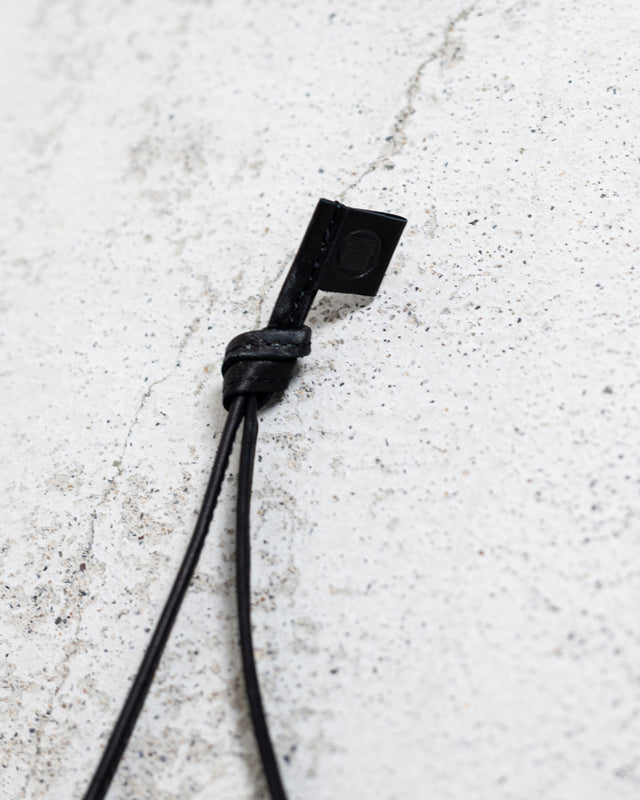 LEATHER CORD BEAD NECKLACE