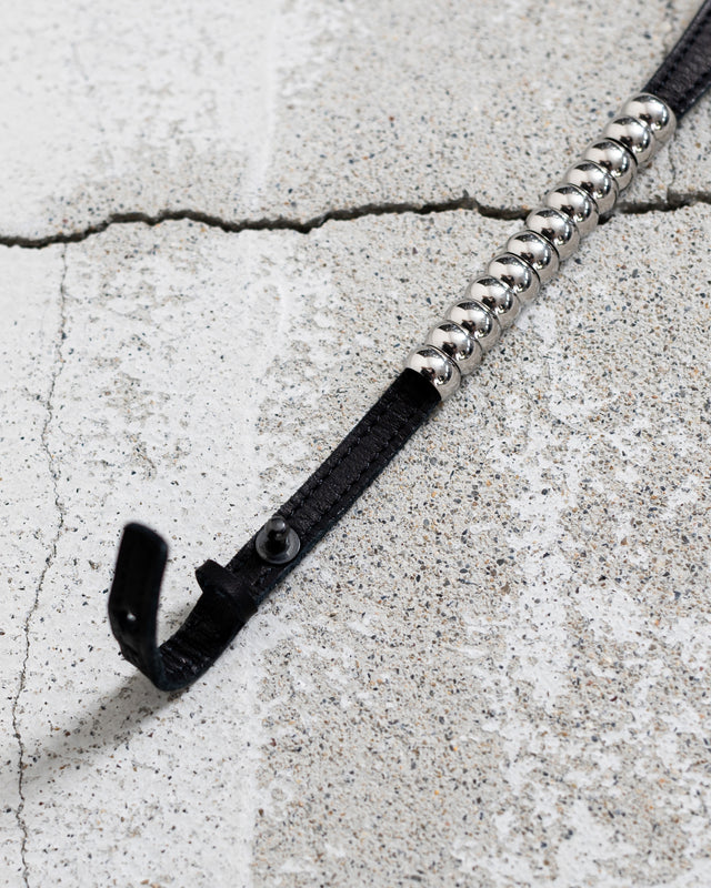 LEATHER CORD BEAD BRACELET