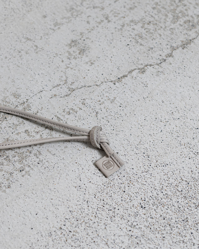 LEATHER CORD BEAD NECKLACE