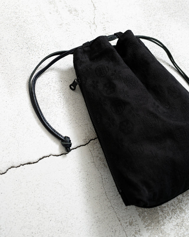 KINCHAKU30 "YOROZU MONOGRAM PATTERN" (LARGE SIZE)