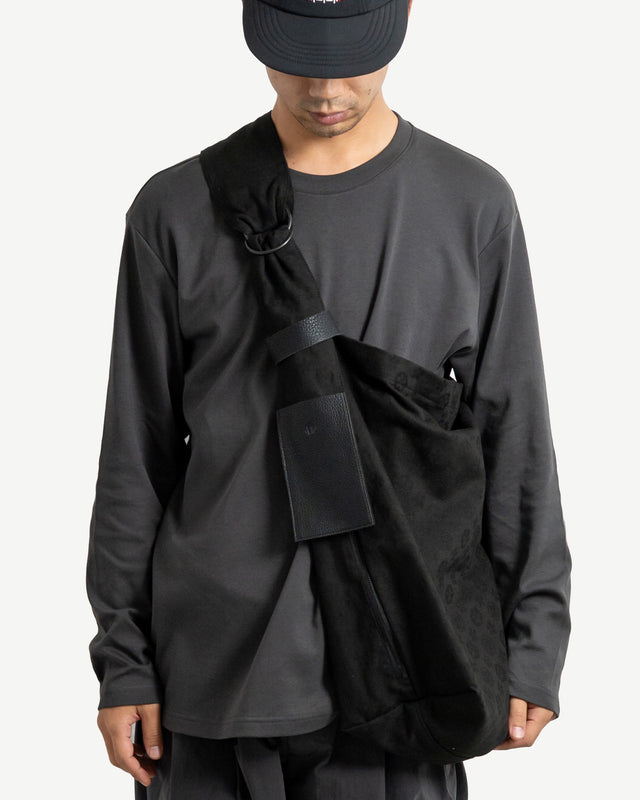 TASUKI SHOULDER "YOROZU MONOGRAM PATTERN" NO.1 (LARGE SIZE)