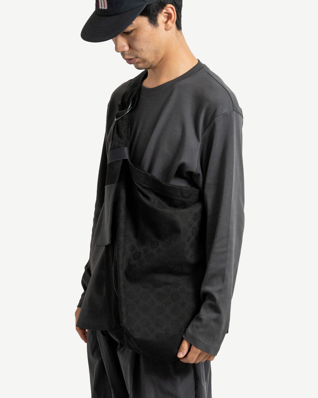 TASUKI SHOULDER "YOROZU MONOGRAM PATTERN" NO.1 (LARGE SIZE)