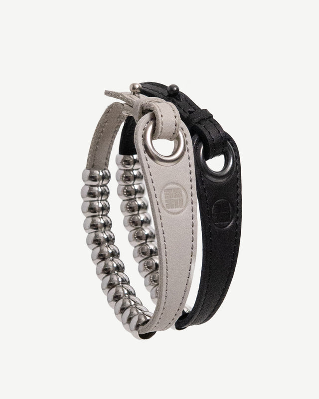 LEATHER CORD BEAD BRACELET