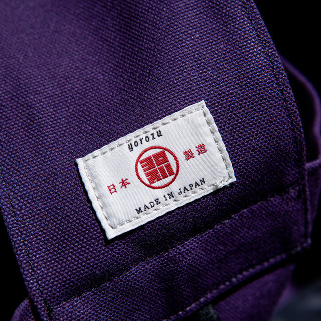 JP CANVAS sash shoulder No.1 PURPLE