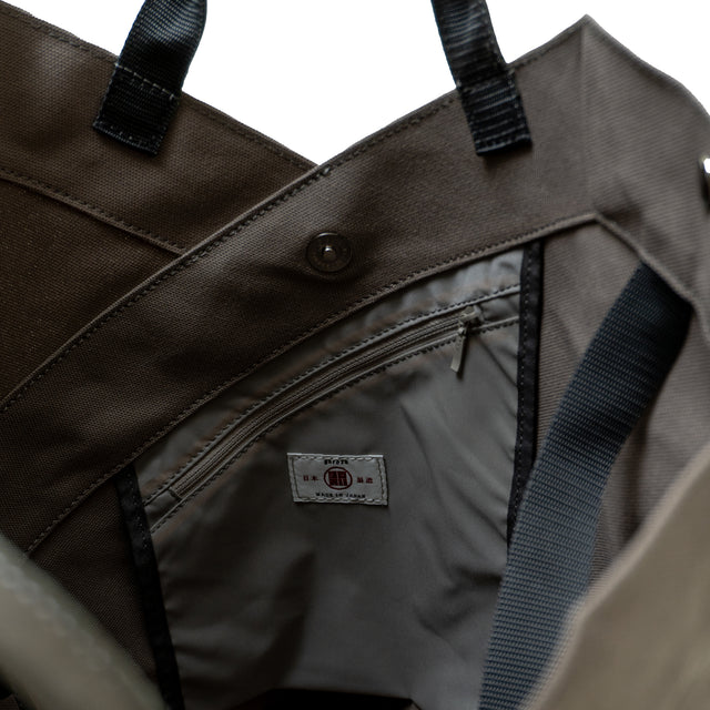 JP CANVAS yorozu TOTE GRAY/ JP/帆布 ヨロズトートGR