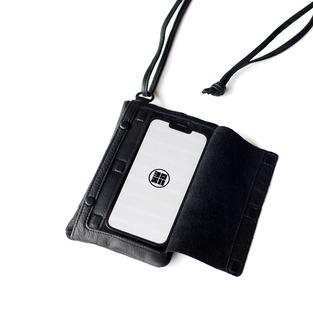 kirihana wallet bag / キリハナ ソナエWB / BLACK